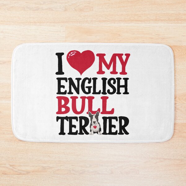 Item preview, Bull Terrier Love designed and sold by DabrowskiDesign.