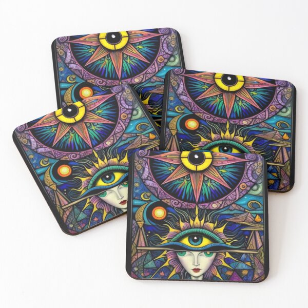 Item preview, Abstract One Eye Art  designed and sold by TheDarkWardrobe.