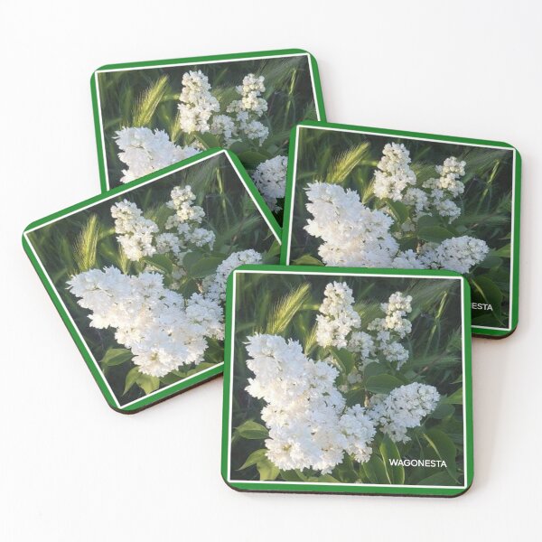 Item preview, Floral White Lilacs by Wagonesta  designed and sold by Wagonesta.