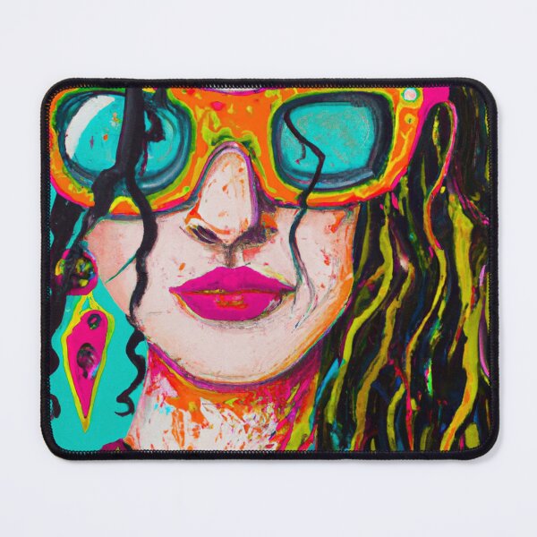 Item preview, Surfer Girl Painting designed and sold by BrickHousePop.