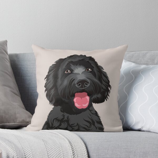 Item preview, Black Goldendoodle designed and sold by goldendoodlepup.
