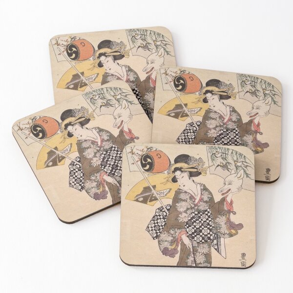 Item preview, Geisha on a afternoon stroll. designed and sold by jamiestarr.