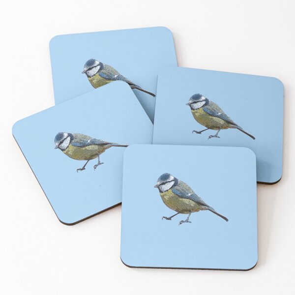 Item preview, Eurasian Blue Tit Color Design  designed and sold by designsasstultd.