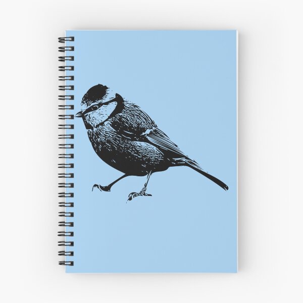 Item preview, Eurasian Blue Tit Black Design  designed and sold by designsasstultd.