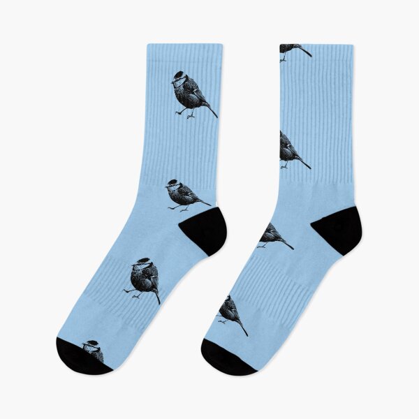 Item preview, Eurasian Blue Tit Black Design  designed and sold by designsasstultd.