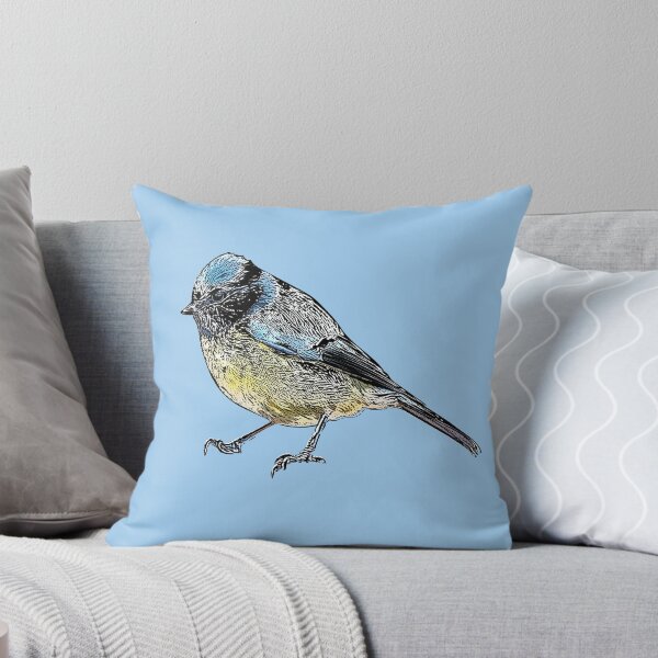 Item preview, Eurasian Blue Tit Black Alternate Design  designed and sold by designsasstultd.