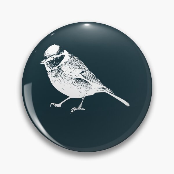 Item preview, Eurasian Blue Tit White Design  designed and sold by designsasstultd.