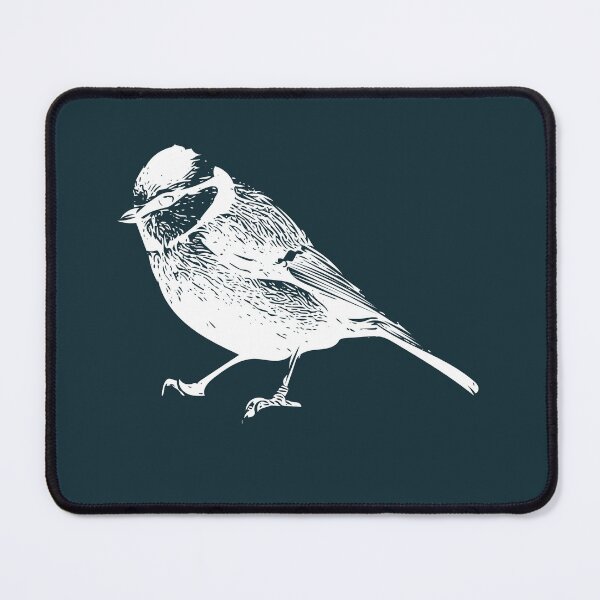 Item preview, Eurasian Blue Tit White Design  designed and sold by designsasstultd.