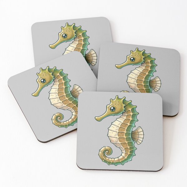 Item preview, Golden Seahorse Elegance designed and sold by GrzeGorzoG.