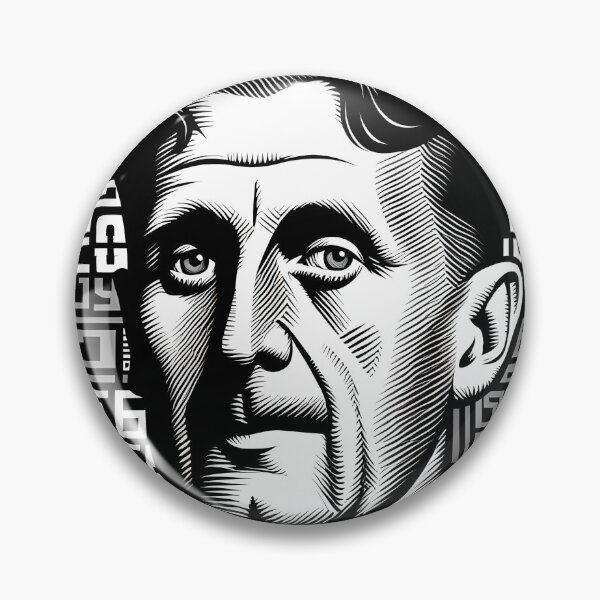 Item preview, George Orwell designed and sold by OzzFrequency.