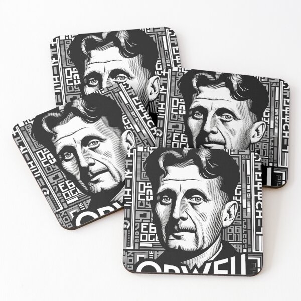 Item preview, George Orwell designed and sold by OzzFrequency.