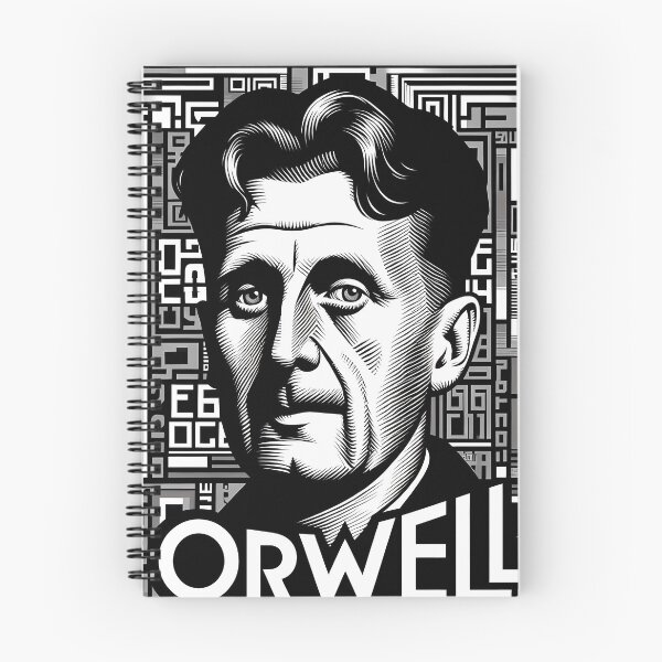Item preview, George Orwell designed and sold by OzzFrequency.