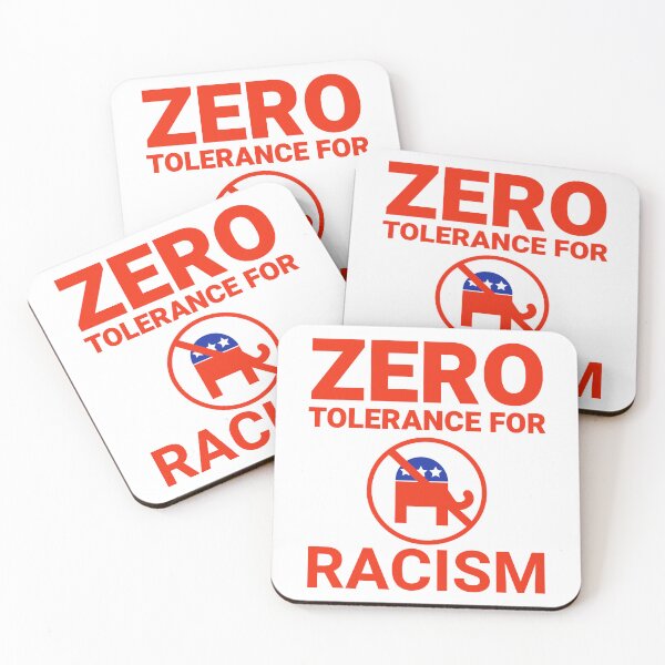 Item preview, Zero tolerance for racism  designed and sold by Rachel the Artist .