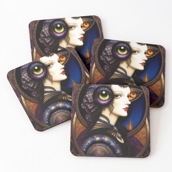 Item preview, Abstract One Eye Art  designed and sold by TheDarkWardrobe.