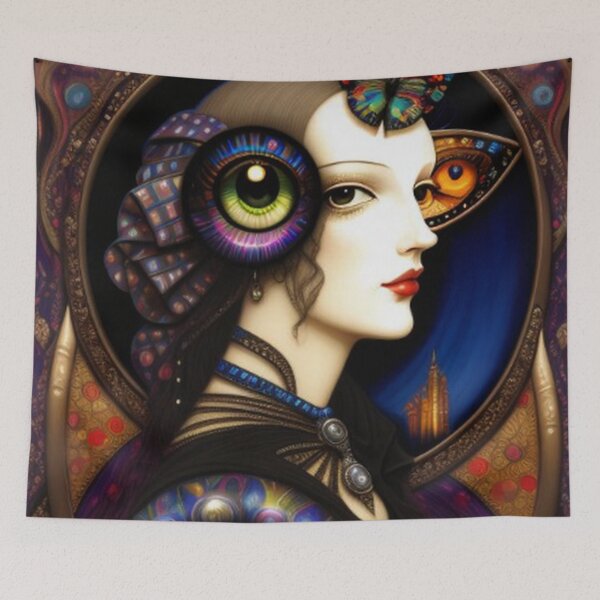 Item preview, Abstract One Eye Art  designed and sold by TheDarkWardrobe.