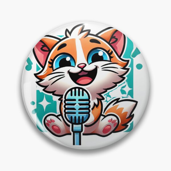 Item preview, Pixar Style Singing Kitten designed and sold by Miguel Araujo.