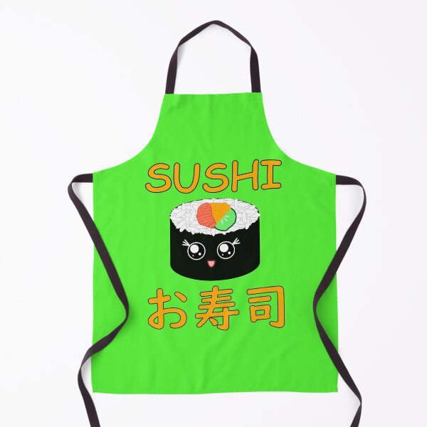 Item preview, Happy Maki Sushi English Japanese orange designed and sold by HoppRock.