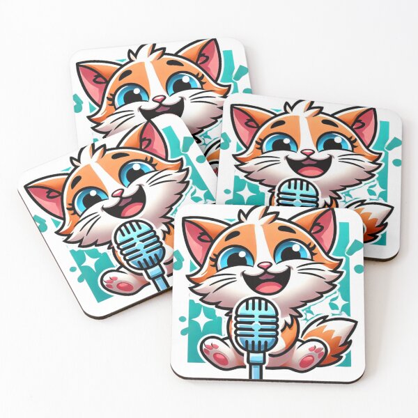 Item preview, Pixar Style Singing Kitten designed and sold by Miguel Araujo.