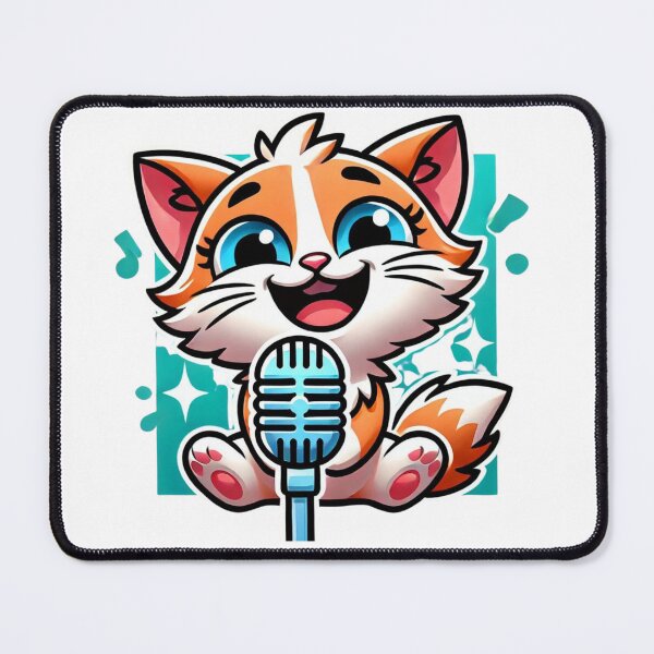 Item preview, Pixar Style Singing Kitten designed and sold by Miguel Araujo.
