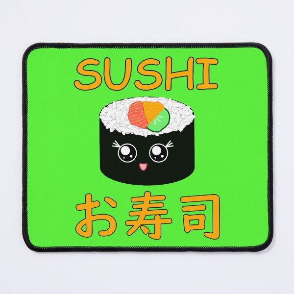 Item preview, Happy Maki Sushi English Japanese orange designed and sold by HoppRock.
