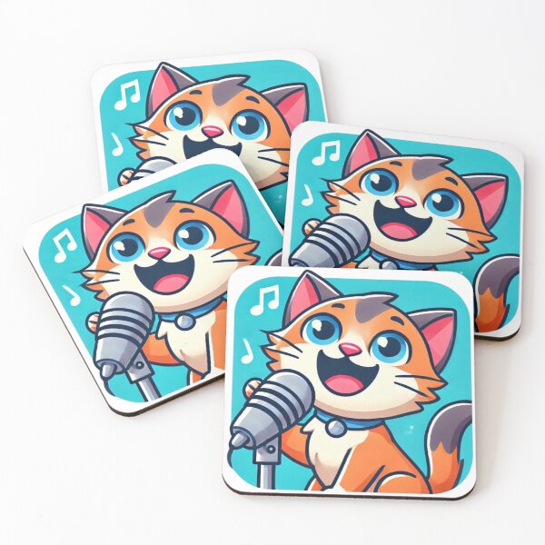 Item preview, Pixar Style Singing Kitten designed and sold by Miguel Araujo.
