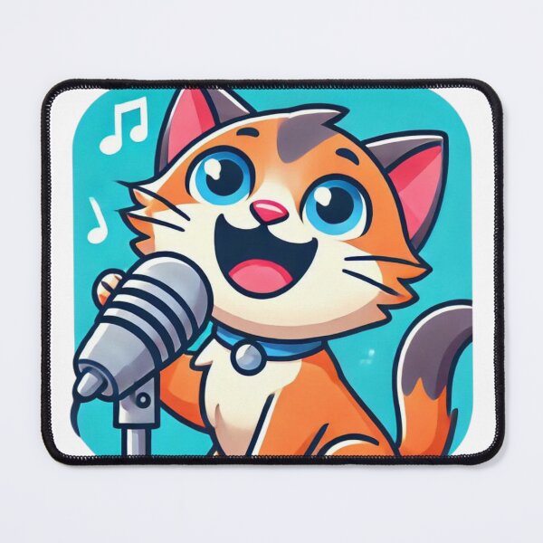 Item preview, Pixar Style Singing Kitten designed and sold by Miguel Araujo.