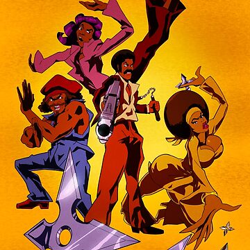 Artwork thumbnail, Black Dynamite by Reflex76
