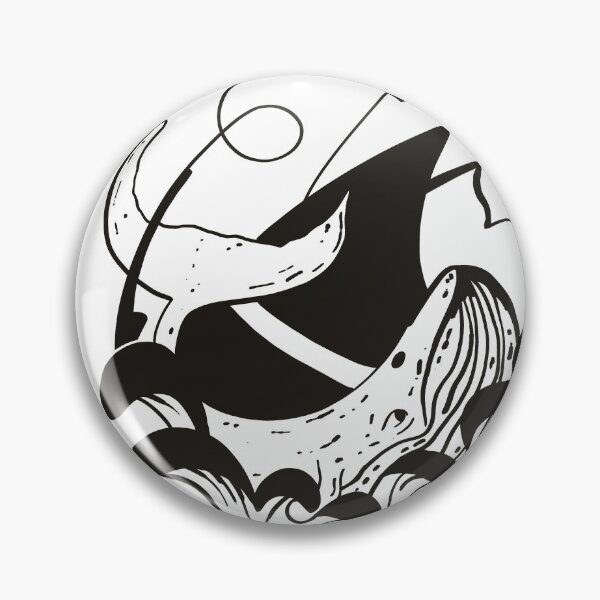 Item preview, whale and ship in the sea designed and sold by sofiluco.