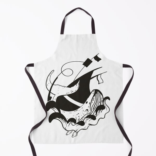 Item preview, whale and ship in the sea designed and sold by sofiluco.