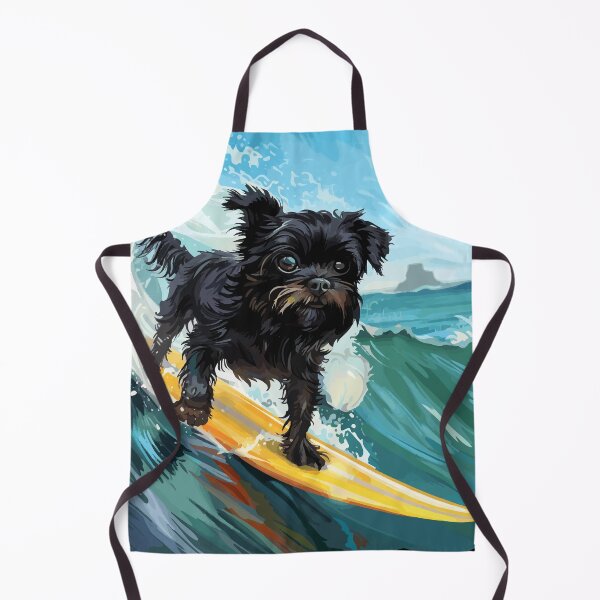 Item preview, Surfing Affenpinscher designed and sold by VelvetRoom.