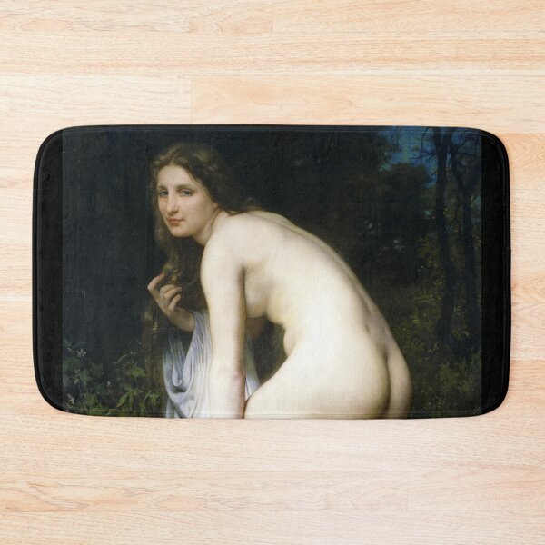 Item preview, The Bather - William Adolphe Bouguereau designed and sold by forgottenbeauty.