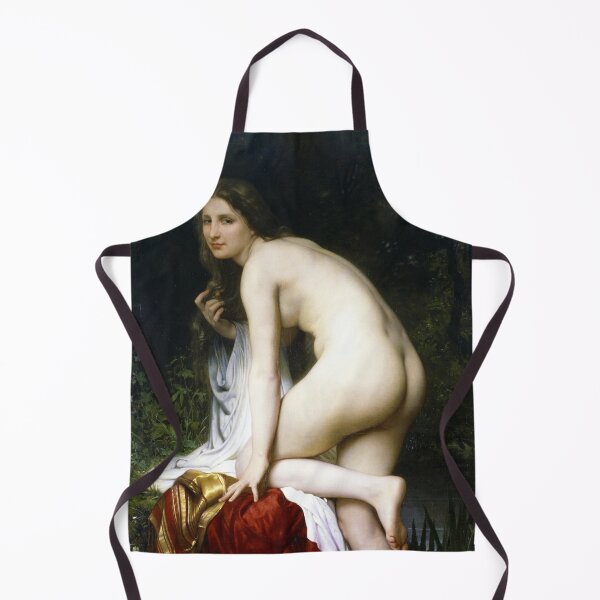 Item preview, The Bather - William Adolphe Bouguereau designed and sold by forgottenbeauty.
