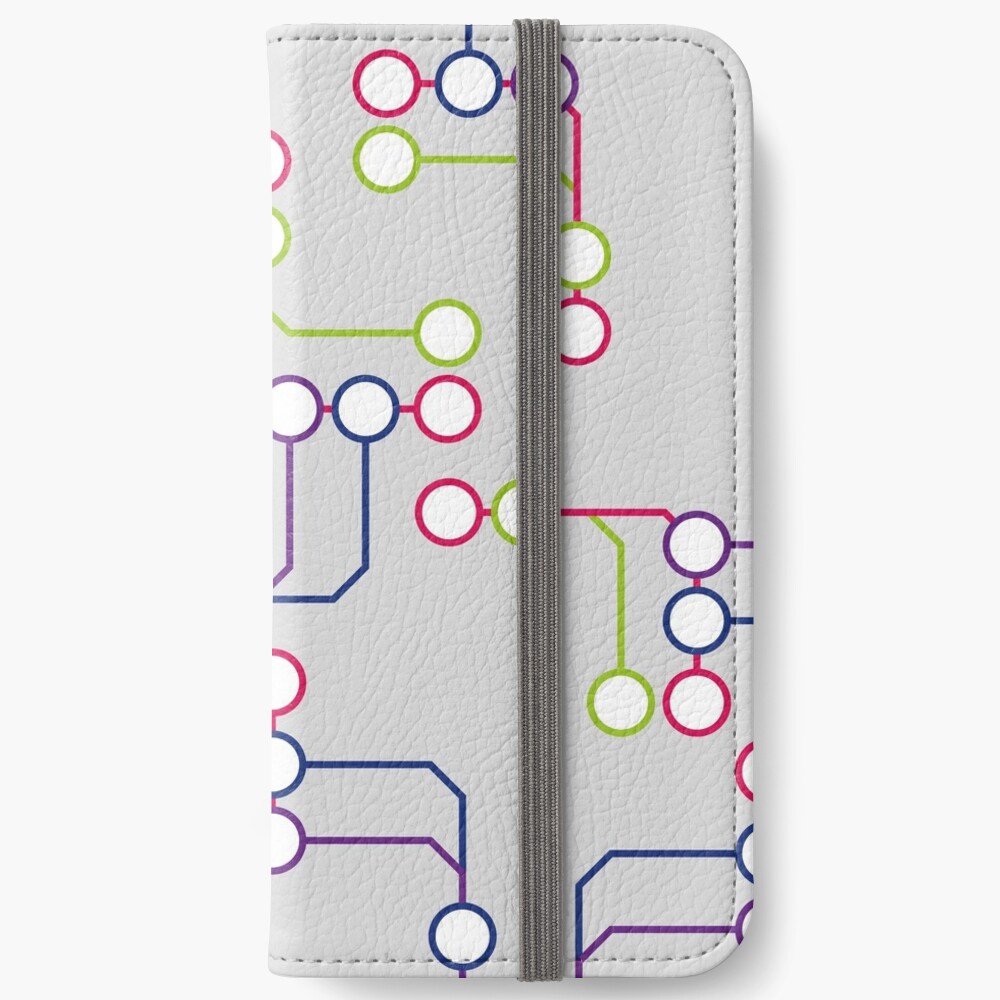 Subway#01 iPhone Wallet