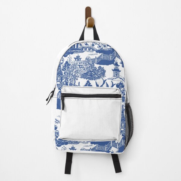 Item preview, Willow Pattern Cobalt Blue designed and sold by MadeByGeeClowes.