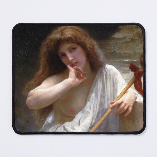 Item preview, Bacchante - William Adolphe Bouguereau designed and sold by forgottenbeauty.