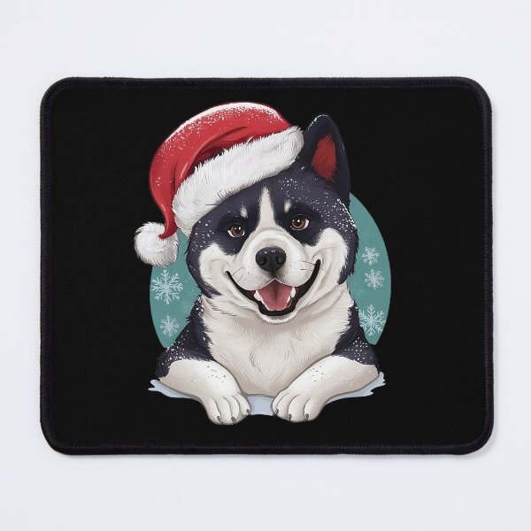 Item preview, Cute Akita Christmas designed and sold by canvadreamer444.