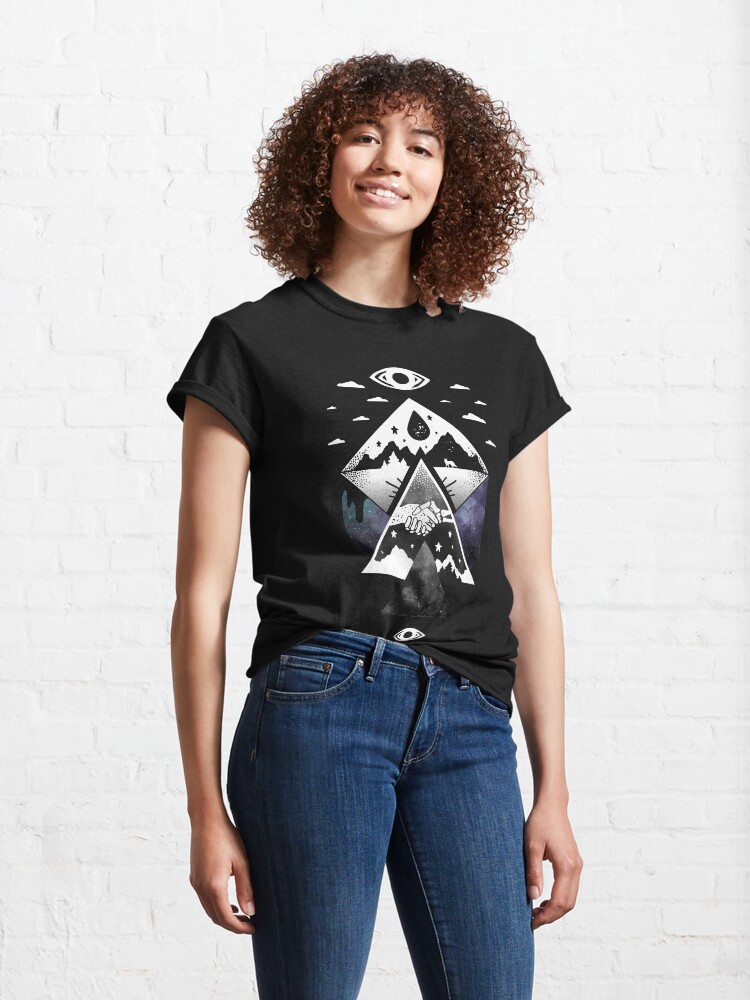 Alternate view of Lost and Profound Classic T-Shirt