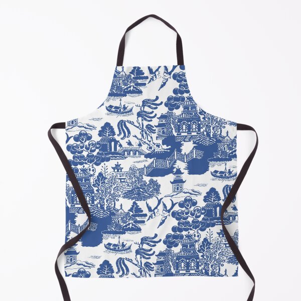Item preview, Willow Pattern Cobalt Blue designed and sold by MadeByGeeBreretonClowes.