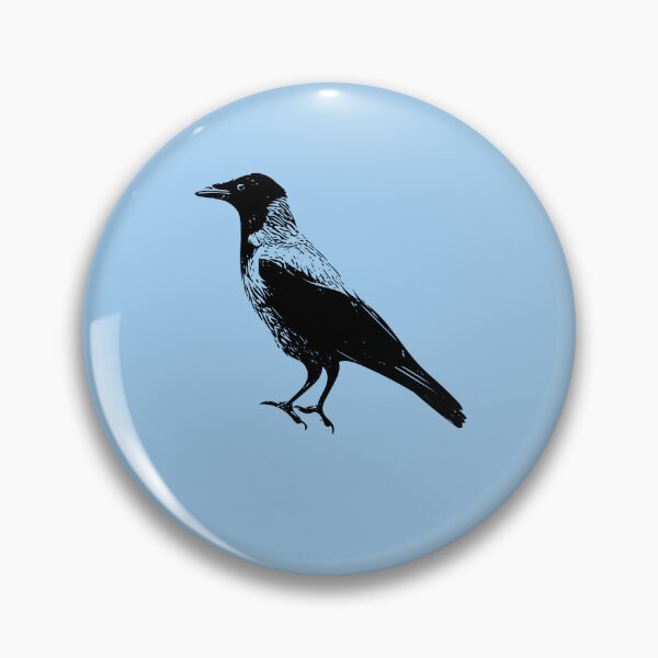 Item preview, Hooded Scotch Danish Crow Black Design  designed and sold by designsasstultd.
