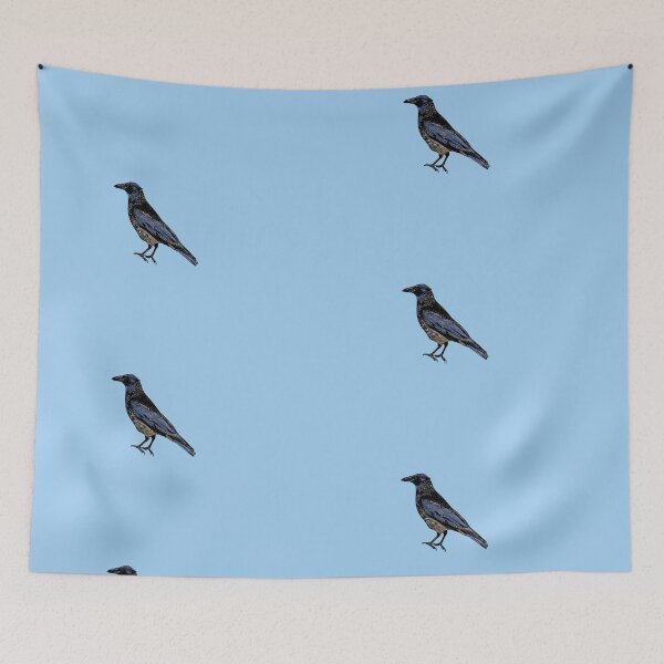 Item preview, Hooded Scotch Danish Crow Black Alternate Design  designed and sold by designsasstultd.