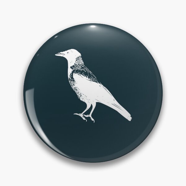 Item preview, Hooded Scotch Danish Crow White Design  designed and sold by designsasstultd.