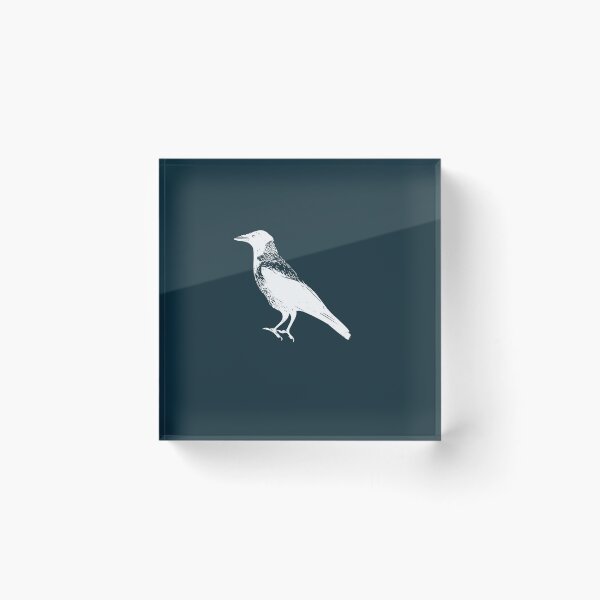 Item preview, Hooded Scotch Danish Crow White Design  designed and sold by designsasstultd.