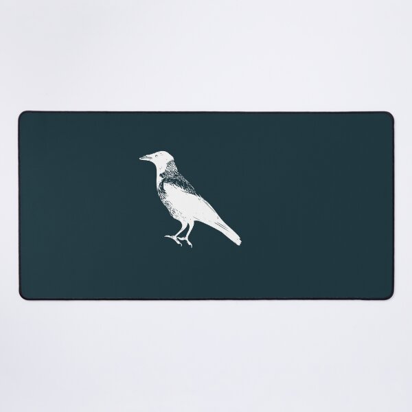 Item preview, Hooded Scotch Danish Crow White Design designed and sold by designsasstultd.