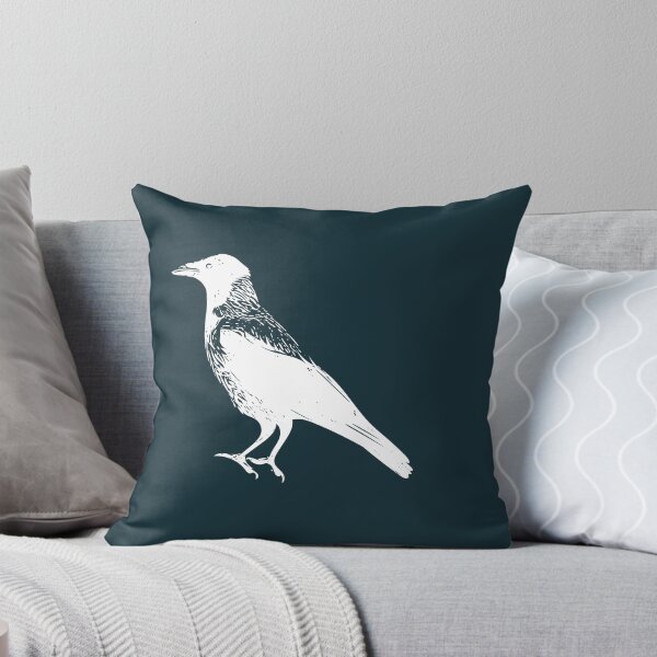 Item preview, Hooded Scotch Danish Crow White Design  designed and sold by designsasstultd.