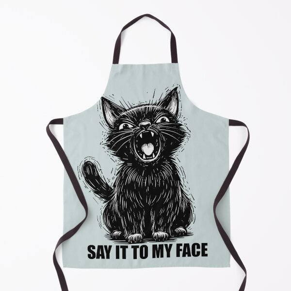 Item preview, Say It To My Face Kitty designed and sold by KilkennyCat Art.