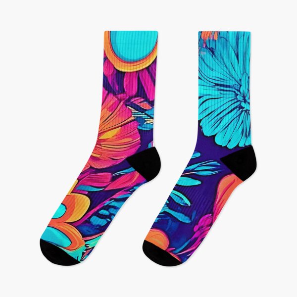 Item preview, Psychedelic Floral Tapestry designed and sold by Health And Fitness Posts e-Store.