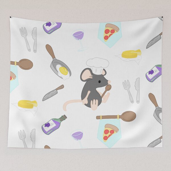 Item preview, Sad Rat Chef Fan Art designed and sold by Sarah Reed.