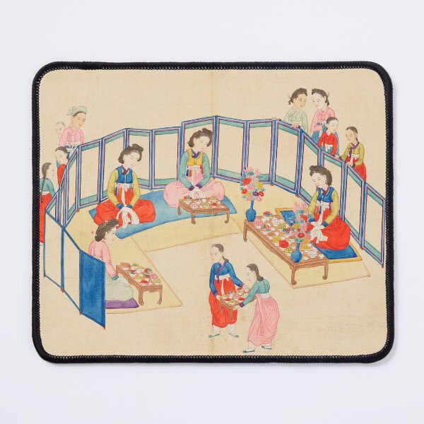 Item preview, Korean folk painting Korean art Home decor for Vintage wall art Minhwa Genre Art designed and sold by allpalgo.