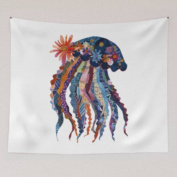 Item preview, Jellyfish (Quilt Style) designed and sold by VelvetRoom.