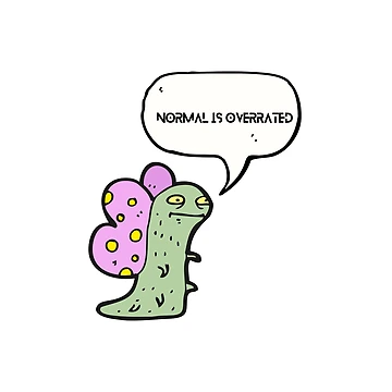 Artwork thumbnail, Normal is Overrated  by Monem-RASH